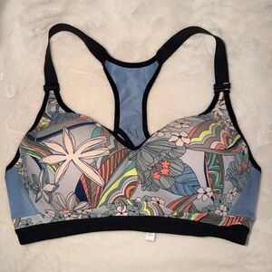 Victoria's Secret Multicolor Floral Sports Bra